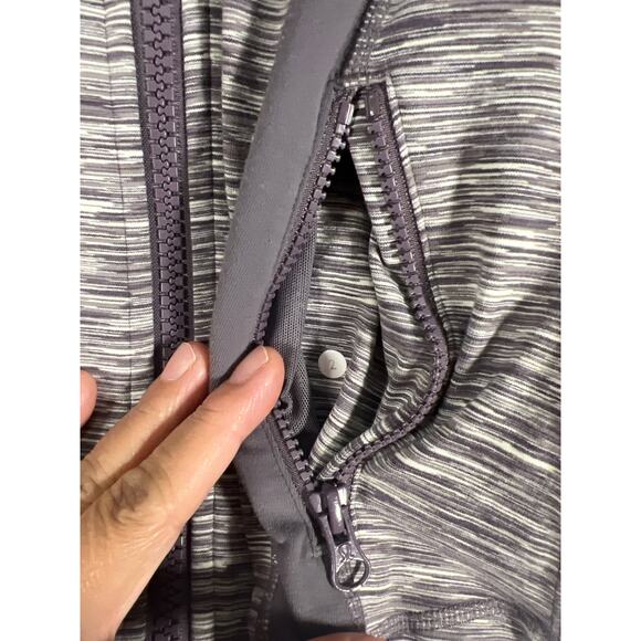 Lululemon Athletica Define Jacket Magnum Space Dye Gray Women's Zip Up Size 2 - Picture 9 of 9